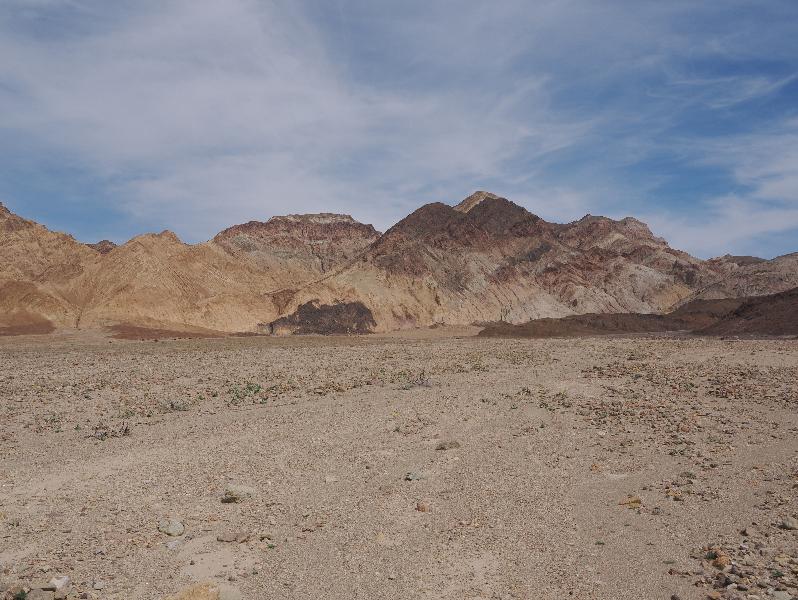 Death Valley National Park, California (CA): Badwater Road: view east