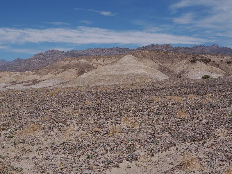 Death Valley National Park, California (CA): Scotty's Castle Road: view north