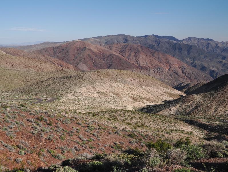 Death Valley National Park, California (CA): Dante's View: view southeast