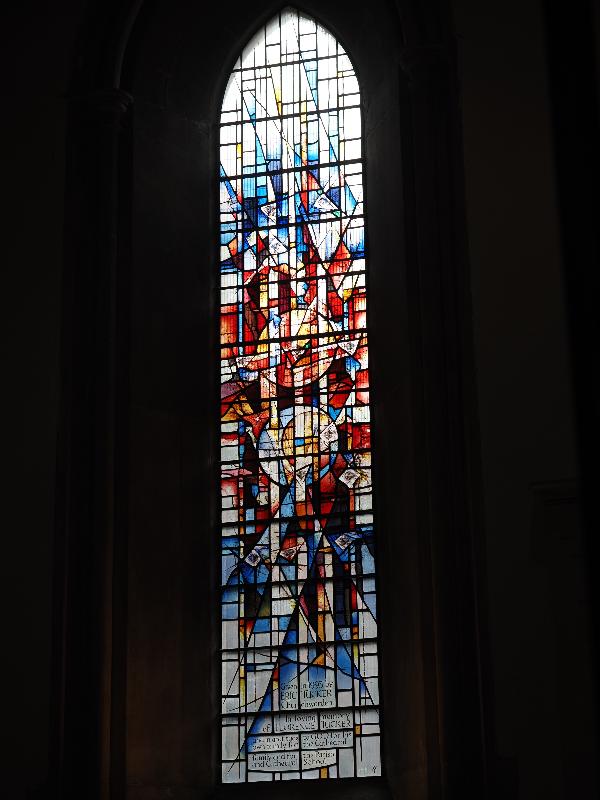 London, England: Southwark Cathedral: Florence Tucker window (1993, Alan Younger)