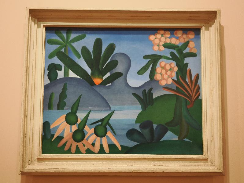 London, England: Royal Academy: Lake (1928, Tarsila do Amaral)