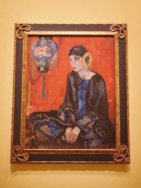 London, England: Royal Academy: Chinese Woman (1921-1922, Anita Malfatti)