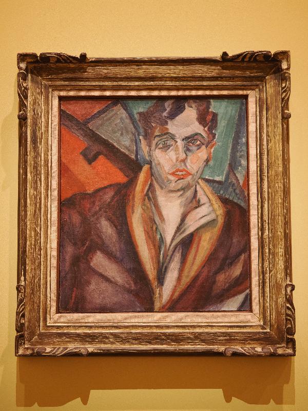 London, England: Royal Academy: Portrait of Oswald (1925, Anita Malfatti)
