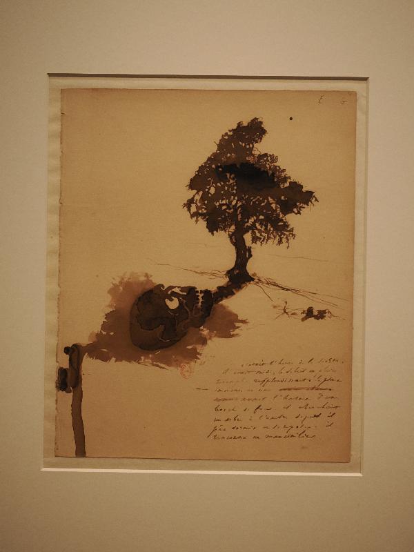 London, England: Royal Academy: The Shade of the Manchineel Tree (Notes from a Trip to the Pyranees and Spain, 1856, Victor Hugo)