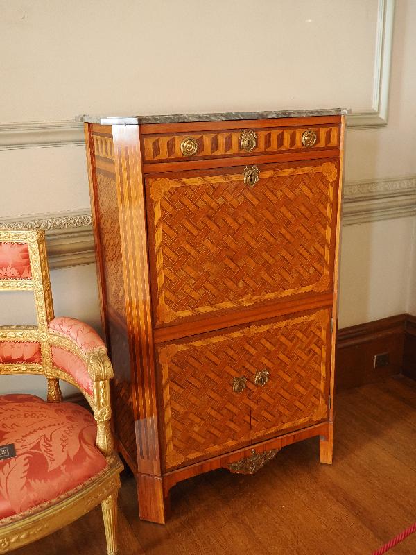 Ickworth, England: Ickworth House, Drawing Room: cabinet