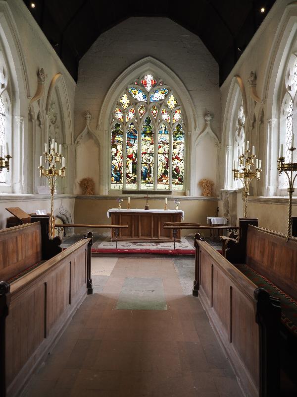 Grantchester, England: Church of St. Andrew and St. Mary: chancel
