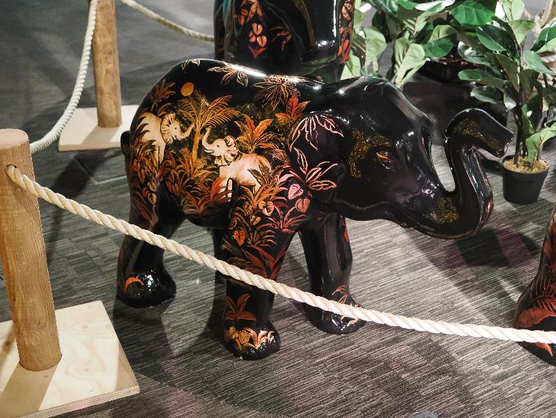 Norwich, England: The Forum: MINI Elephant (Liobhan Alanna)