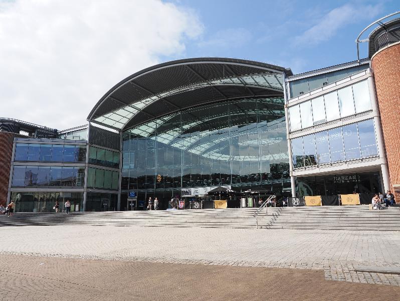 Norwich, England: The Forum: view