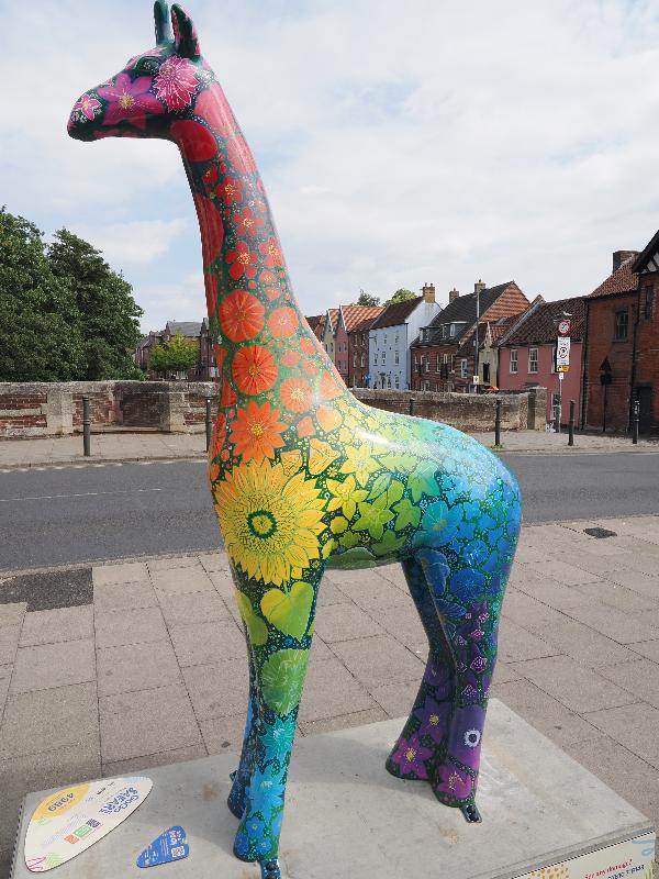 Norwich, England: Fye Bridge: Flora (Emma Graham)