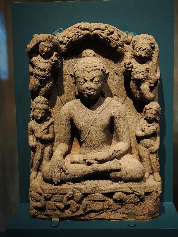 London, England: British Museum: Buddha (AD 600-700, possibly Sarnath, Uttar Pradesh, India)