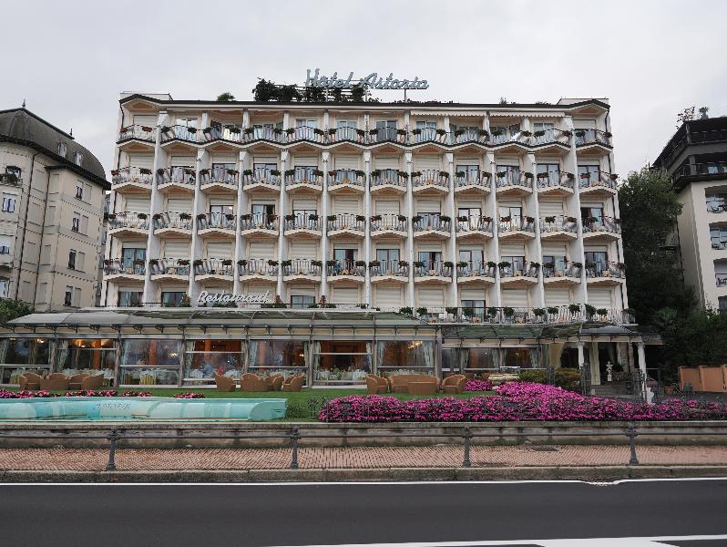 Stresa, Italy: Hotel Astoria: view (1955)