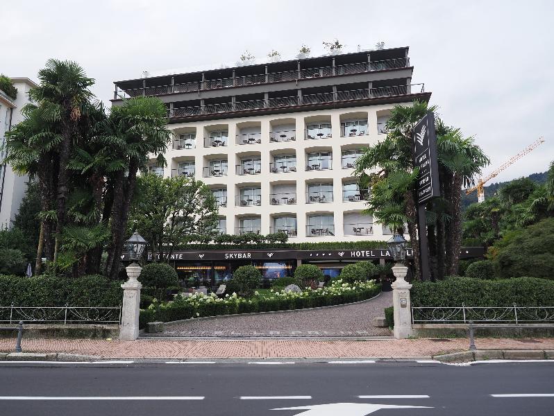 Stresa, Italy: Hotel La Palma: view (1961)