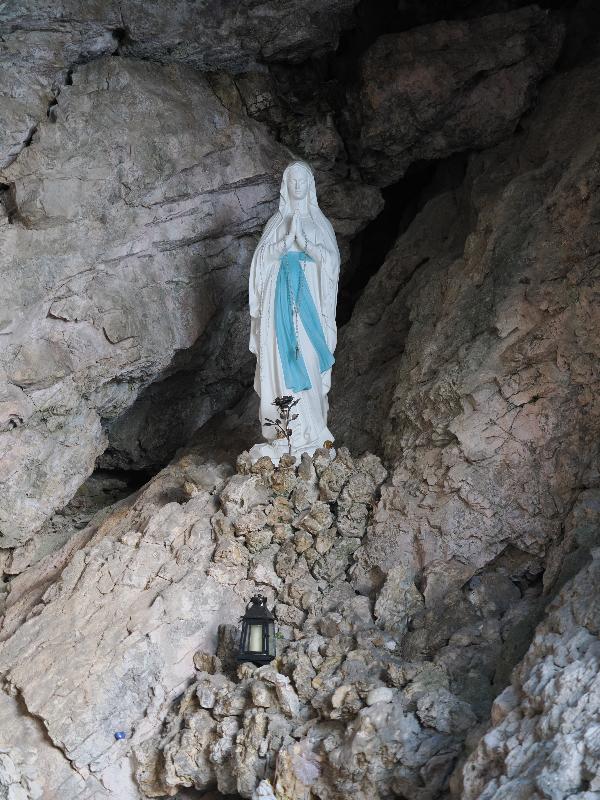 Santa Caterina del Sasso, Italy: hermitage: St Catherine