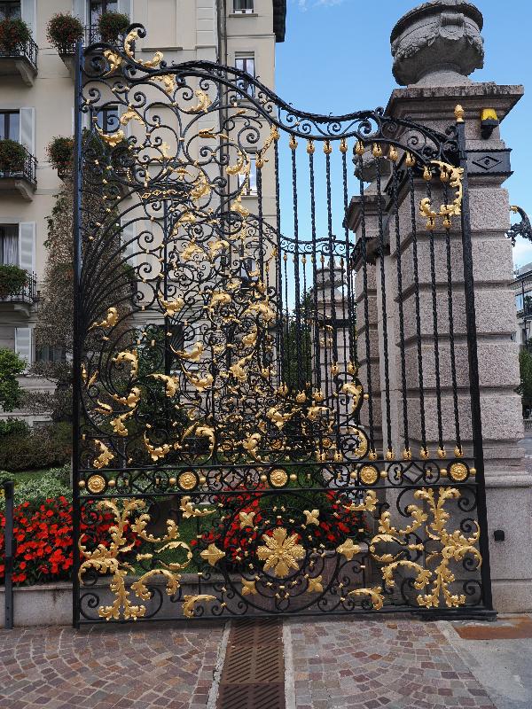 Stresa, Italy: Regina Palace Hotel: gate