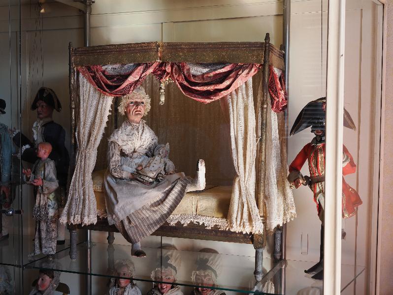 Isola Madre, Italy: Palazzo Borromeo: marionette