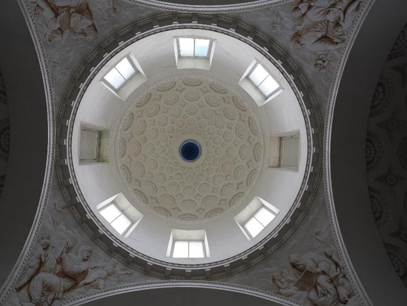 Bellagio, Italy: Villa Melzi, chapel: dome