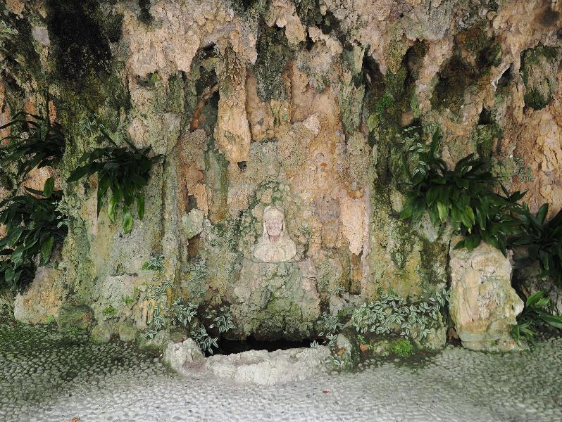 Bellagio, Italy: Villa Melzi, garden: grotto