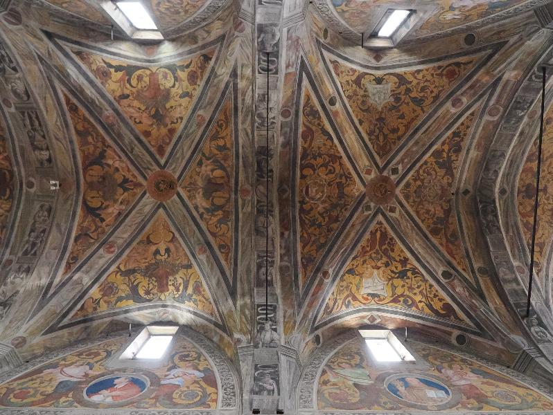 Bellano, Italy: Chiesa Prepositurale dei Santi Nazaro e Celso: nave ceiling