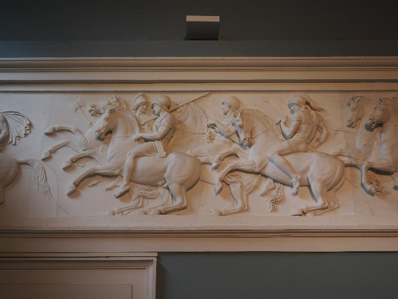 Tremezzina, Italy: Villa Carlotta, Marble Hall: Macedonian Calvary (Triumphal Entry of Alexander the Great into Babylon, between 1818 and 1828, Bertel Thorvaldsen)