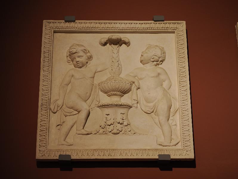 Tremezzina, Italy: Villa Carlotta, Cameo Room: Putti (second half of 18th century, Giuseppe Franchi)