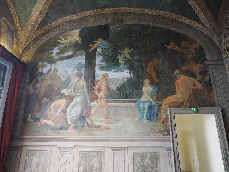 Tremezzina, Italy: Villa Carlotta, Atrium of Gallery: Meeting of Bacchus and Ariadne (ca. 1895, Ernst, Duke of Sachsen-Meiningen)