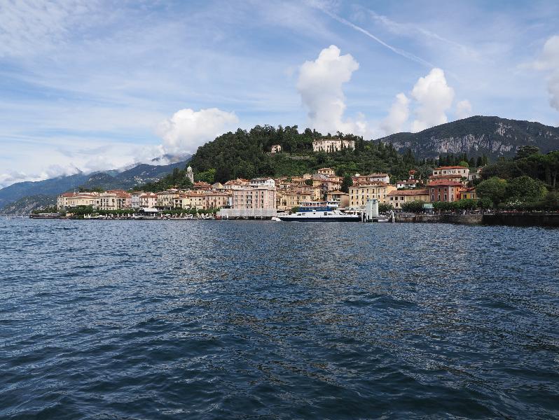 Lake Como, Italy: view of Bellagio waterfront