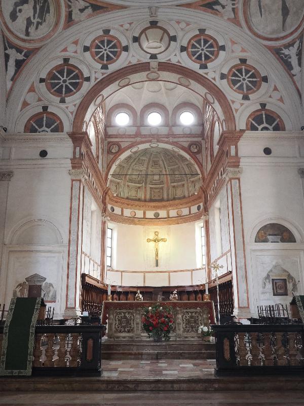 Milan, Italy: Basilica di Santa Maria delle Grazie: chancel