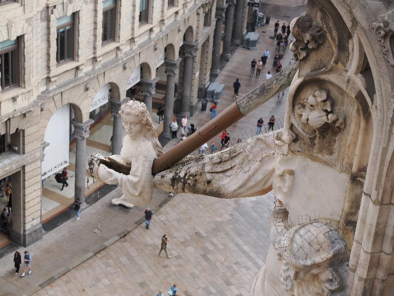 Milan, Italy: Duomo di Milano: gargoyle