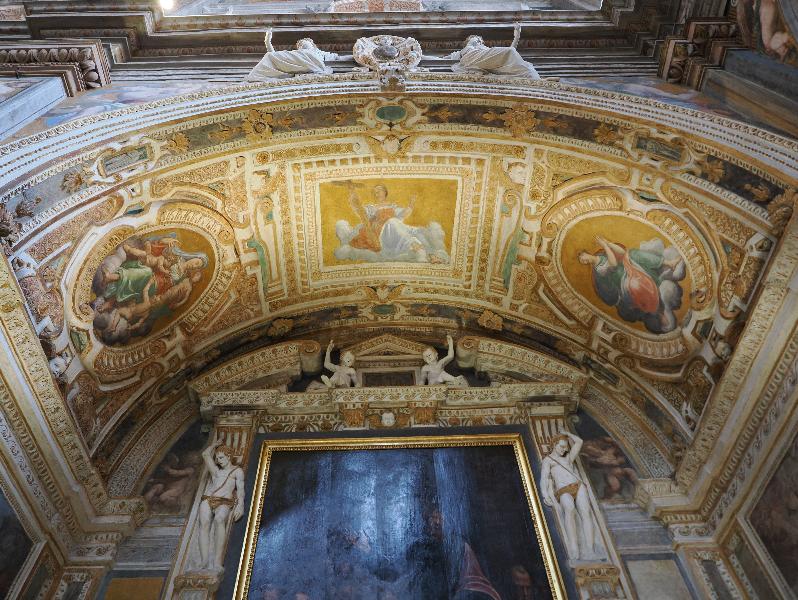 Milan, Italy: Chiesa di San Maurizio al Monastero Maggiore: Chapel of St Paul (Fiorenza) (1571, Ottavio Semini)