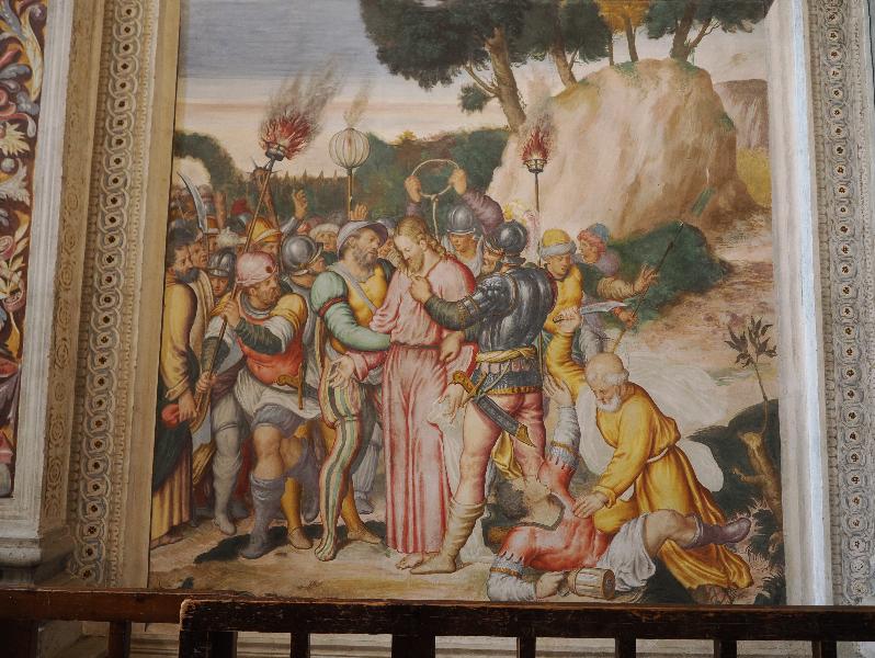 Milan, Italy: Chiesa di San Maurizio al Monastero Maggiore: Arrest of Christ