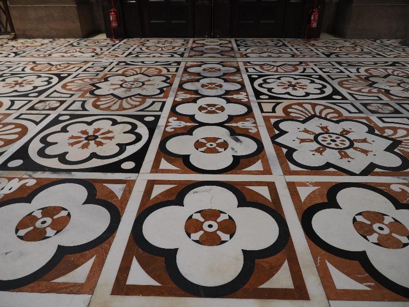 Milan, Italy: Duomo di Milano: floor (Pellegrino Tibaldi)