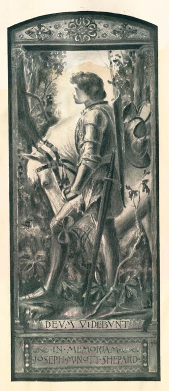 Shepard Memorial Window:  Sir Galahad
