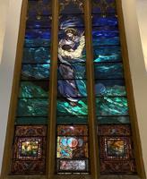 Breed Memorial Window:  Christ and St. Peter Walking on the Sea