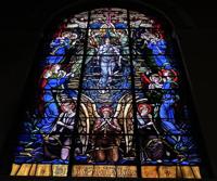 New York, New York City, Manhattan, West End Collegiate Church: Lyons Memorial Window:  Resurrection