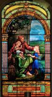 New Jersey, Bloomfield, Bloomfield Presbyterian Church on the Green: Dodd Memorial Window:  Christ and the Little Children