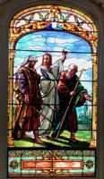 New Jersey, Bloomfield, Bloomfield Presbyterian Church on the Green: Hunter Memorial Window:  The Walk to Emmaus