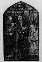 Illinois, Lake Forest, Church of the Holy Spirit: Pentecost: Bartholomew, John, and Andrew