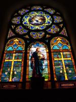 Connecticut, Winsted, Second Congregational Church: Camp Memorial Window:  Christ the Good Shepherd