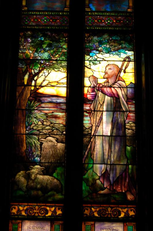 Wood Memorial Window:  Prayer of the Shepherds