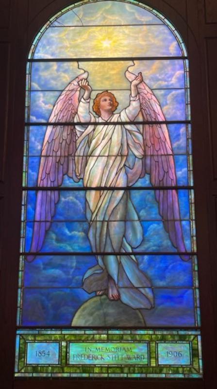Ward Memorial Window:  Angel of Faith