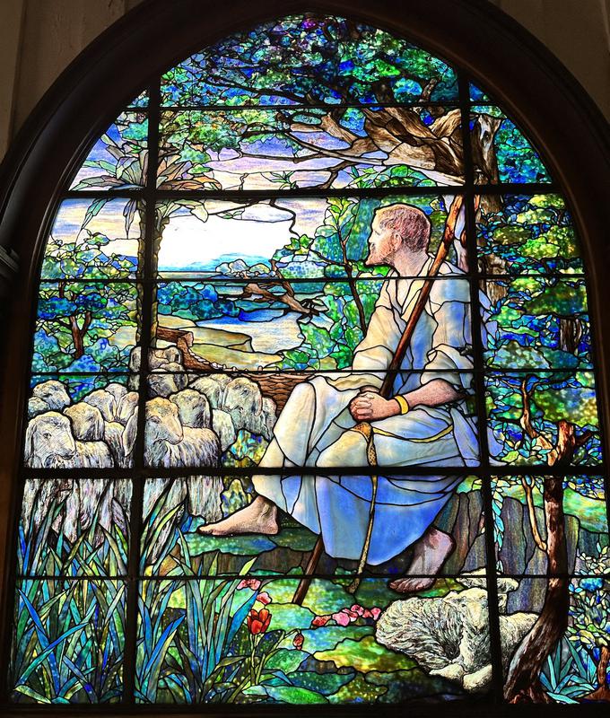 Johnson Memorial Window:  Good Shepherd