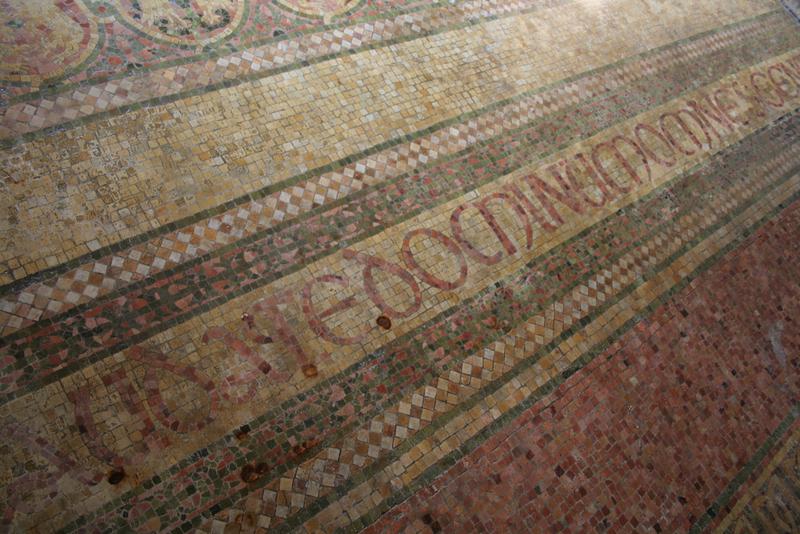 mosaic floor