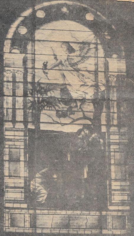 Soldiers and Sailors Memorial Window:  The Emancipation