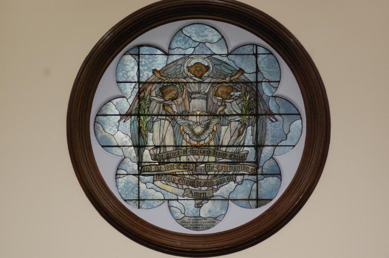 Clement Memorial Window:  Benediction