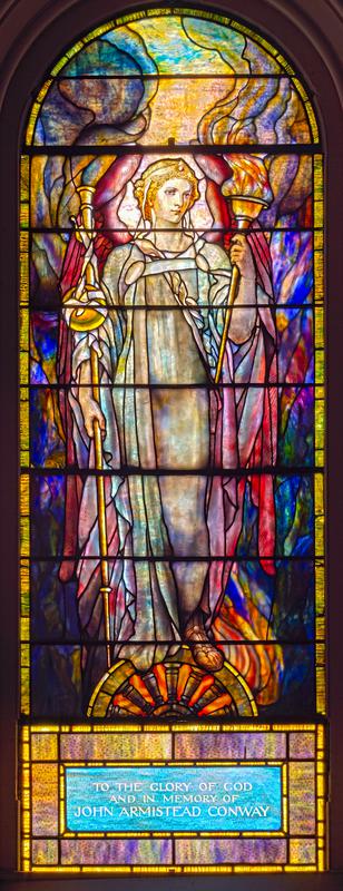 Conway Memorial Window:  Archangel Raphael