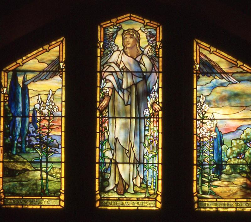 Bates Memorial Window:  Angel of the Resurrection