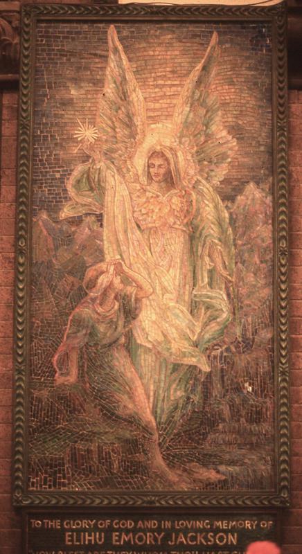 Jackson Memorial Tablet:  Their Angels Do Always Behold the Face of My Father Which is in Heaven