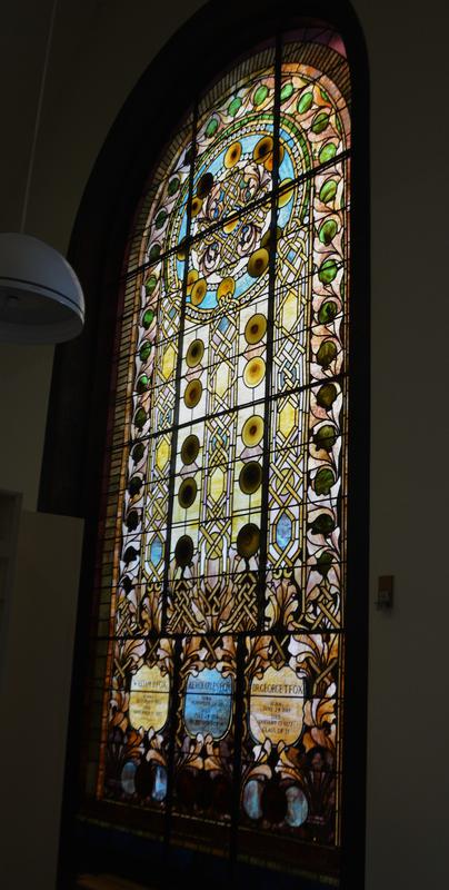 Fox Memorial Window:  ornamental