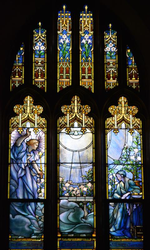 Pate Memorial Window:  Annunciation