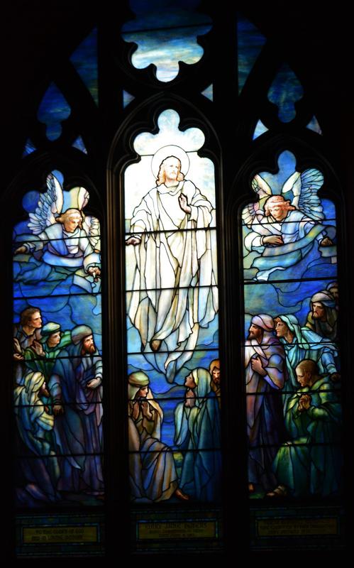Peters Memorial Window:  Ascension